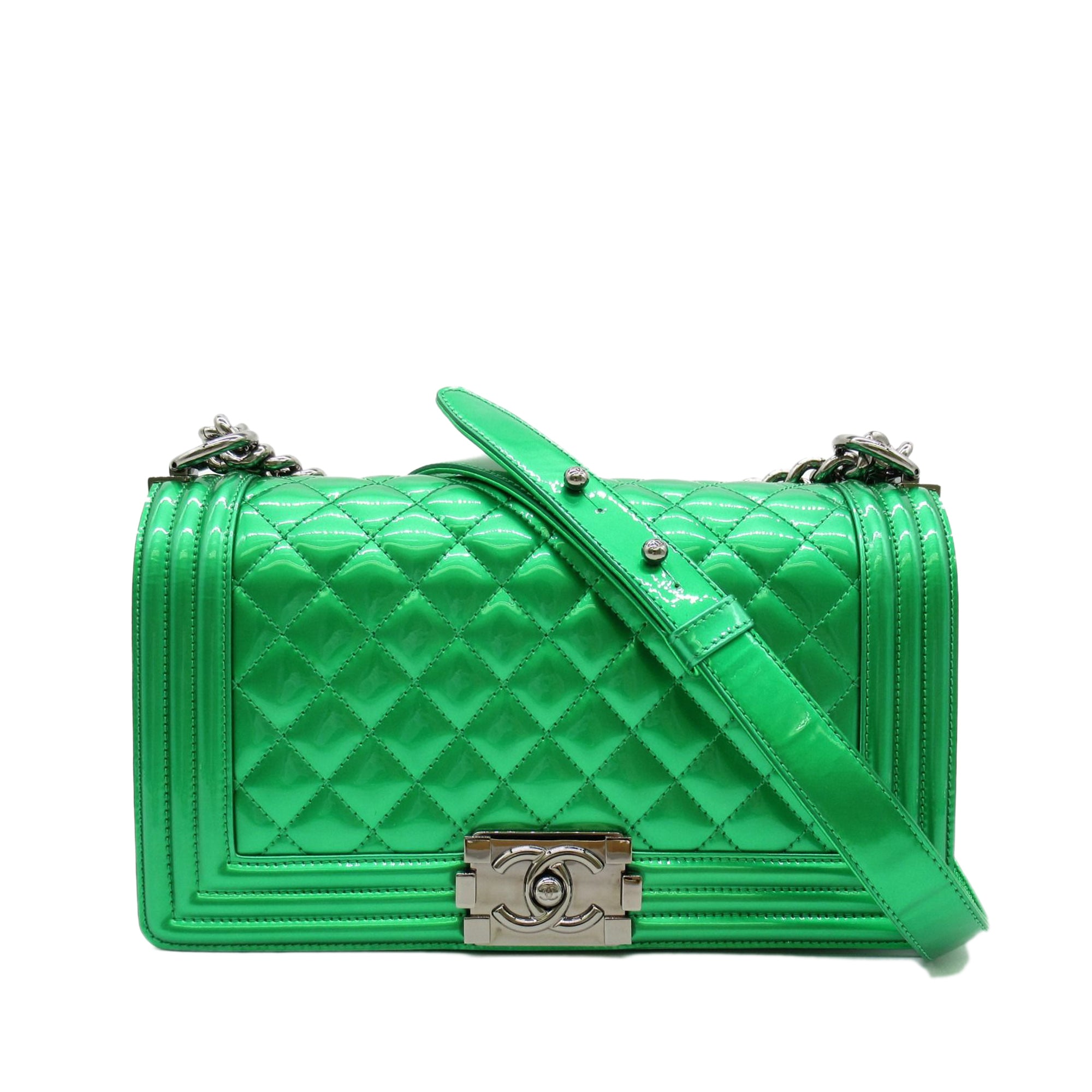 Pink Louis Vuitton Epi Chain Flower Mini Lockit Handbag