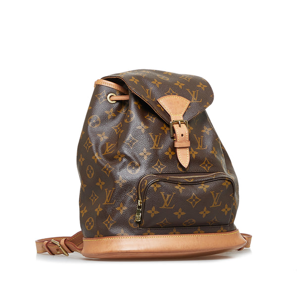 Brown Louis Vuitton Monogram Montsouris MM Backpack, RvceShops Revival