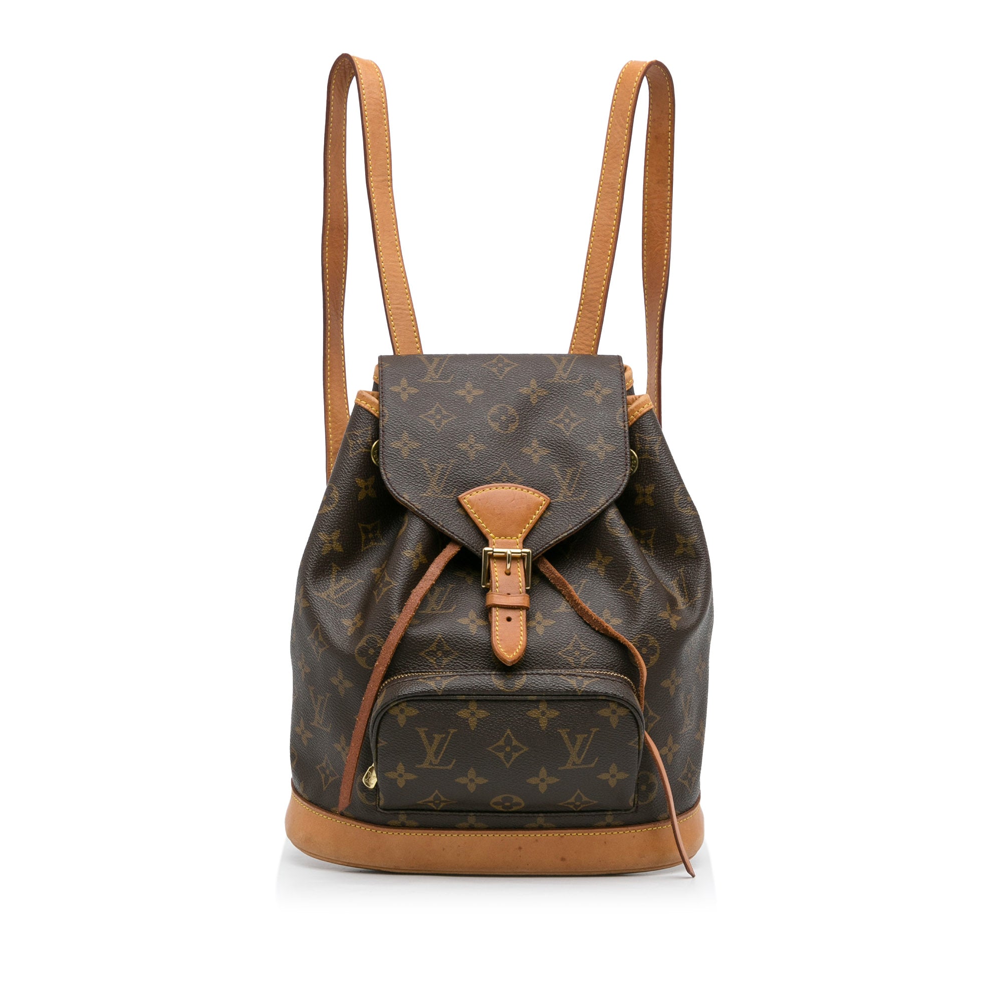 Montsouris MM, Used & Preloved Louis Vuitton Backpack