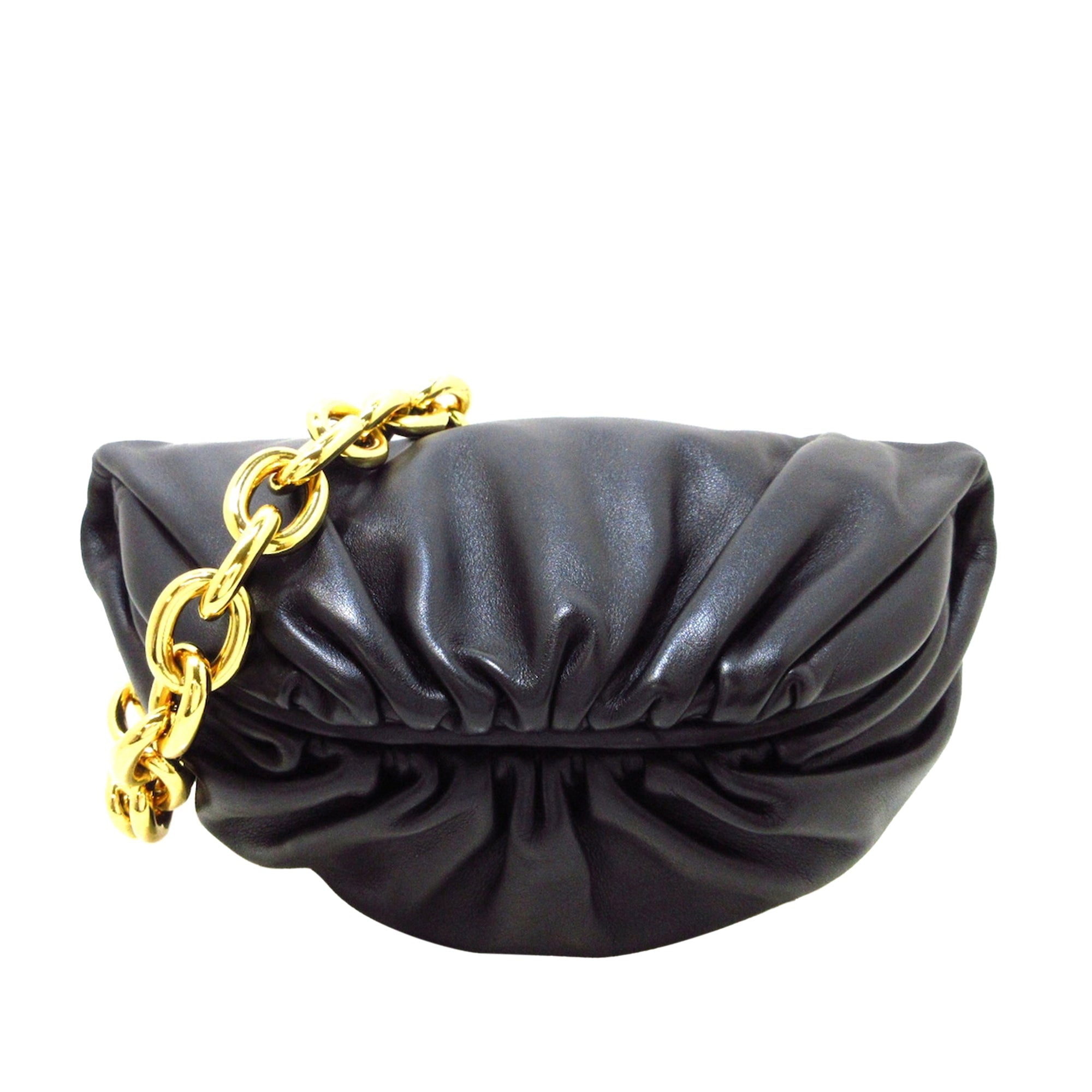 Bottega Veneta | Women The Chain Pouch Leather Bag Black Unique