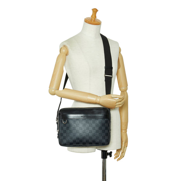 Louis Vuitton Damier Graphite Trocadero PM Messenger Bag - Luxury