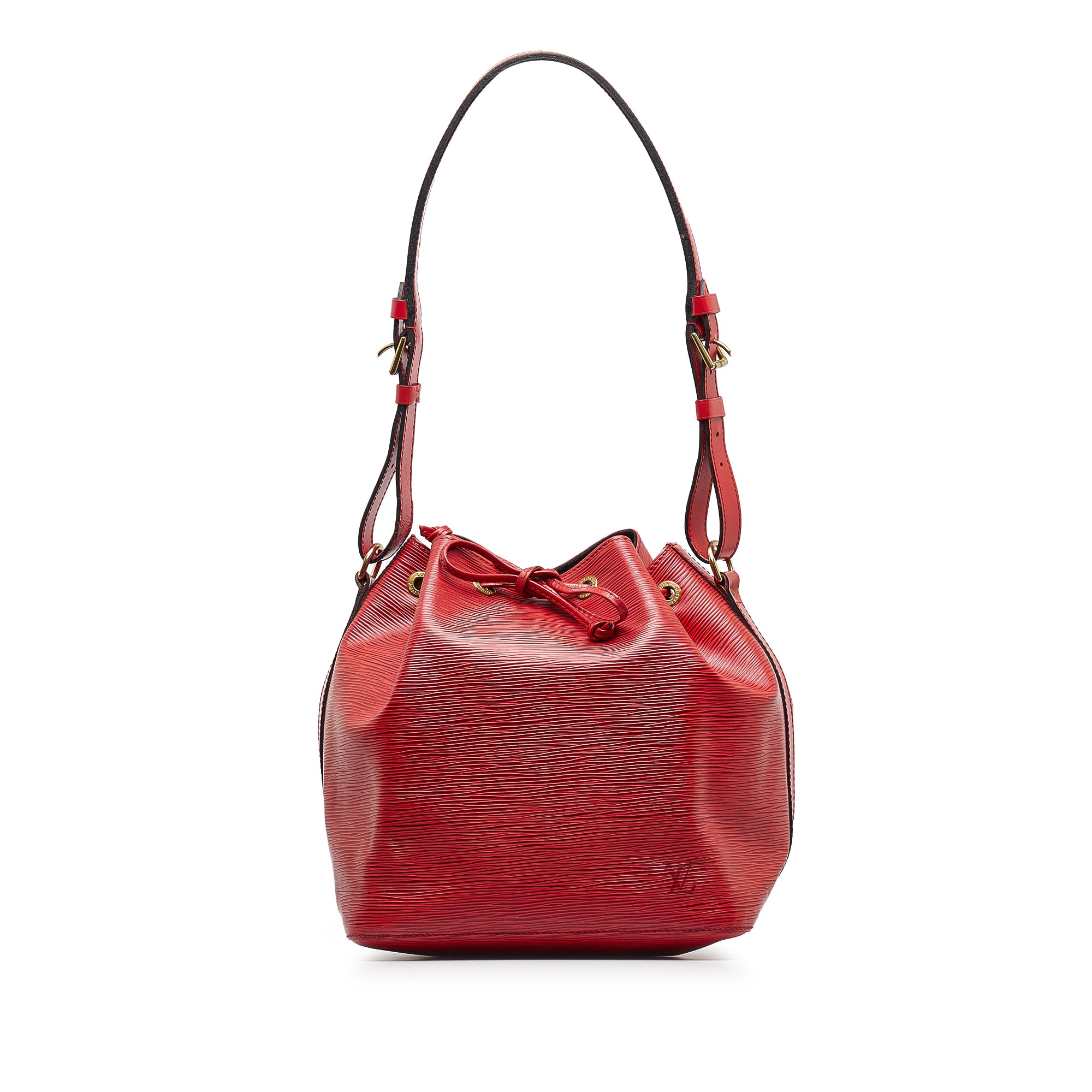 Louis Vuitton Petit Noe Drawstring Bucket Hobo Bag