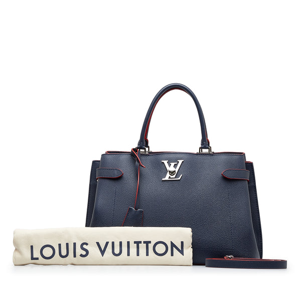 Shop Louis Vuitton LOCKME 2023 SS Casual Style Calfskin Blended