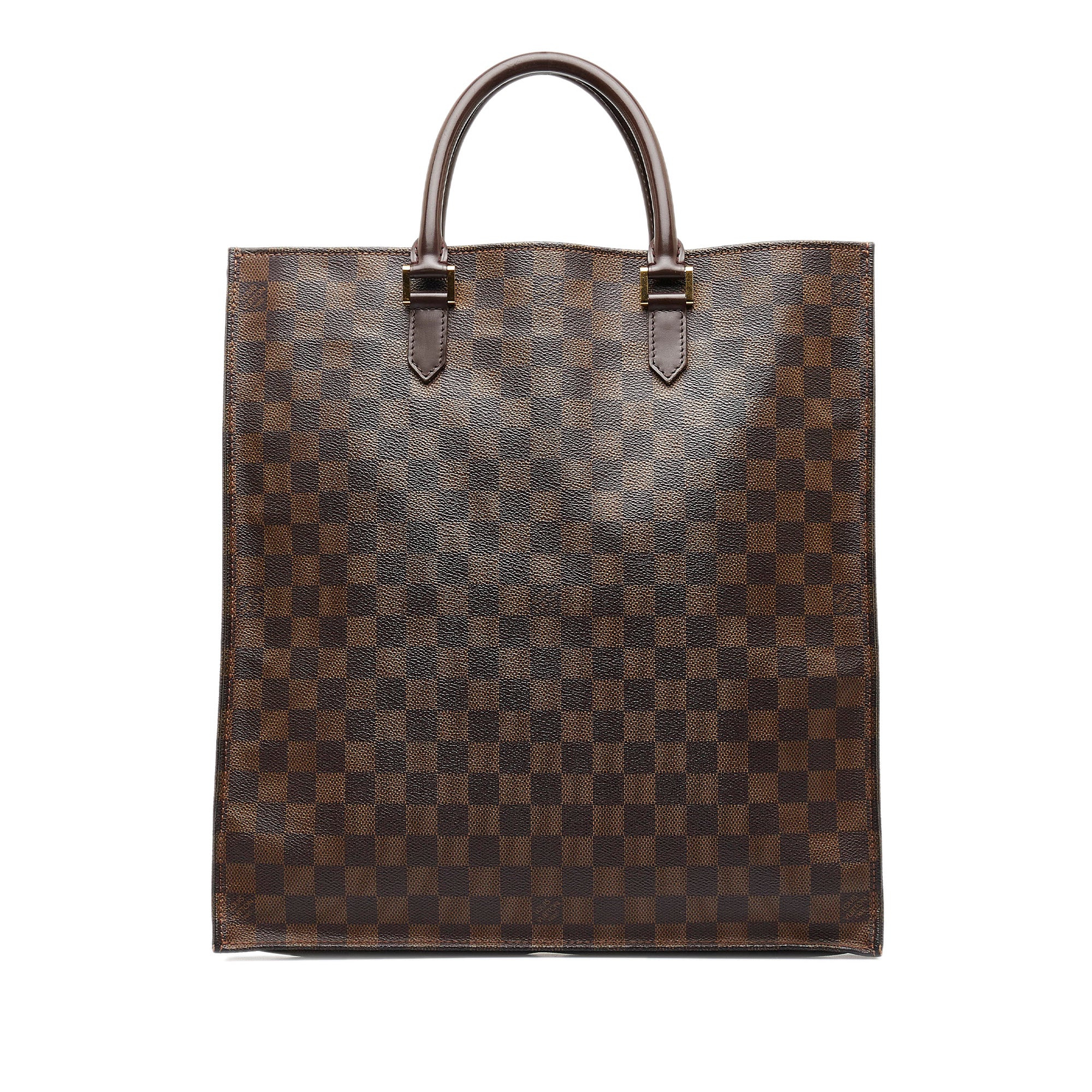 Louis Vuitton Damier Ebene Sac Plat - Brown Totes, Handbags - LOU810617