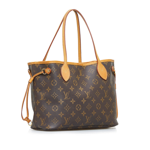 LOUIS VUITTON Neverfull GM Monogram Canvas Tote Bag Brown