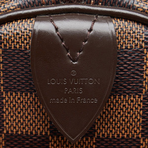 RvceShops Revival, Brown Louis Vuitton Damier Ebene Belem MM Shoulder Bag