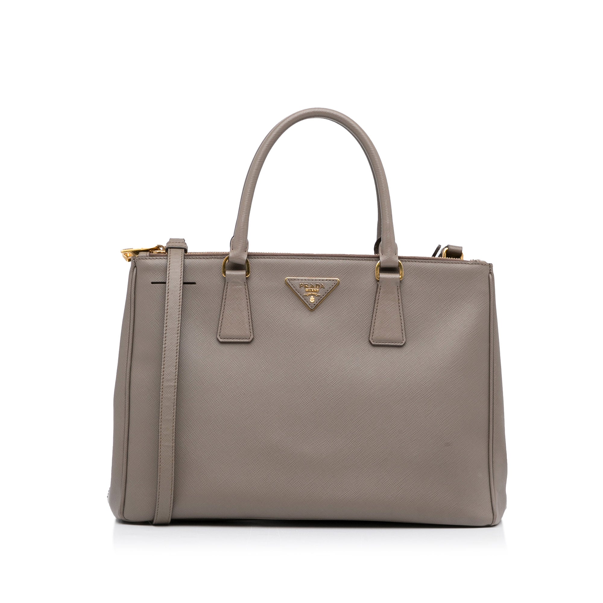 Shop Prada Large Galleria Saffiano Leather Top Handle Bag