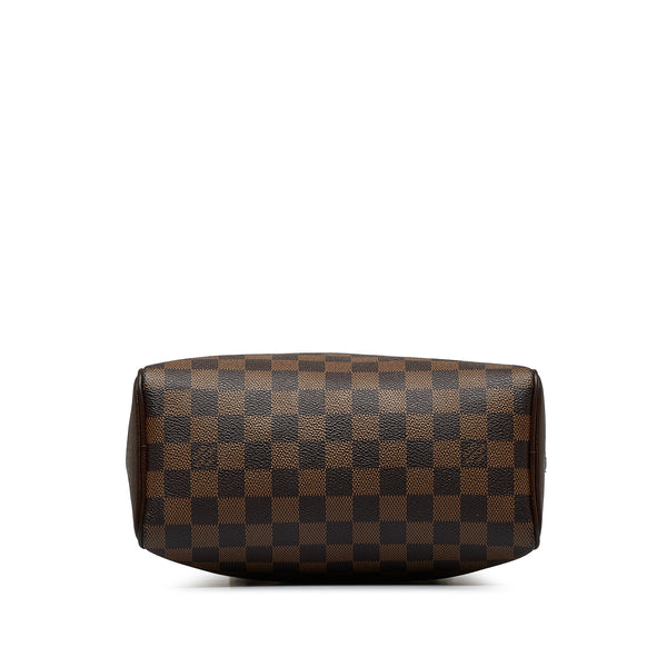 tas shoulder-bag Louis Vuitton Monogram Damier Ebene Brown Geronimos  Shoulder Bag