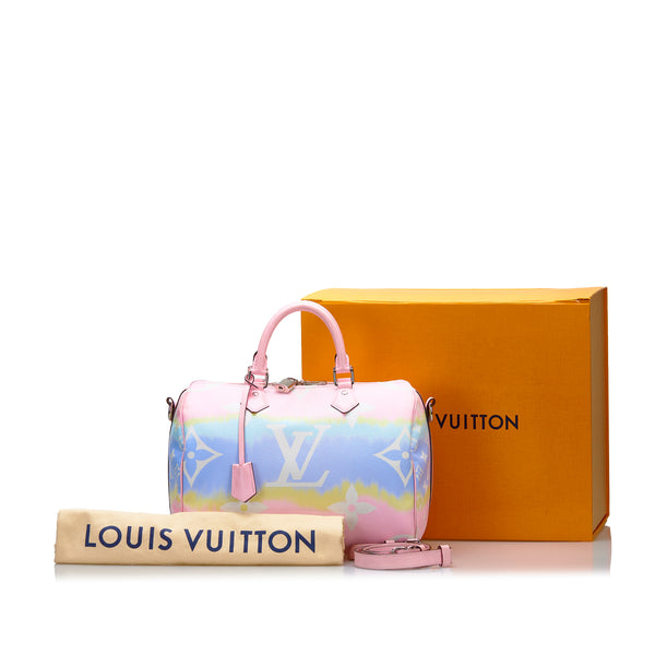Louis Vuitton Speedy Escale Bandouliere 30 Pastel Monogram Cherry