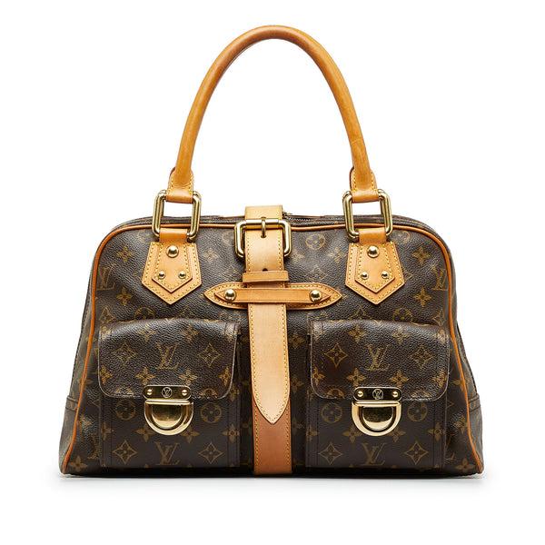 Brown Louis Vuitton Monogram Manhattan PM Handbag, Cra-wallonieShops  Revival