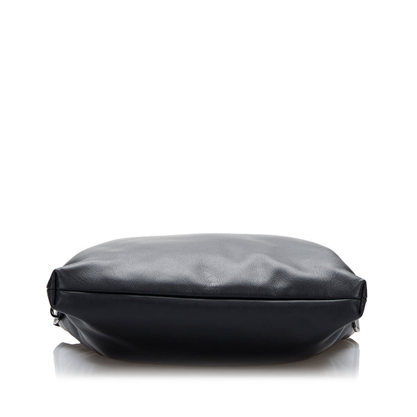 SarahbeebeShops Revival  Black Prada Grace Lux Messenger Bag