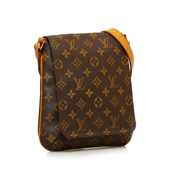 Louis Vuitton Monogram Musette Tango Short Strap M51257 Brown