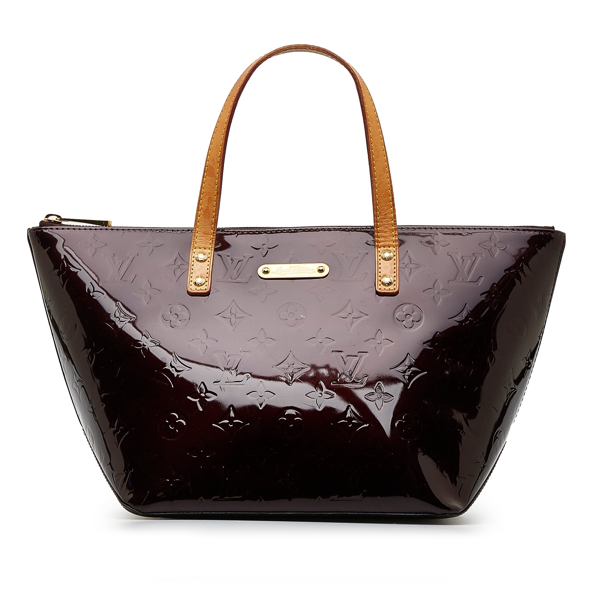 Louis Vuitton, Bags, Authenticated Louis Vuitton Bellevue Handbag  Monogram Vernis