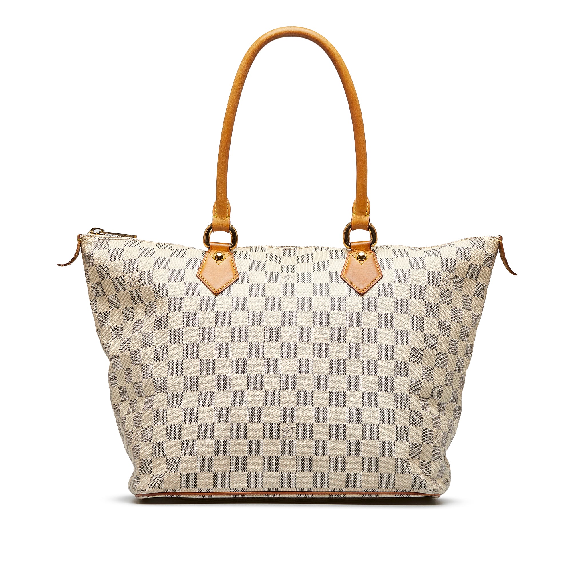 Shop for Louis Vuitton Damier Azur Canvas Leather Saleya PM Bag - Shipped  from USA