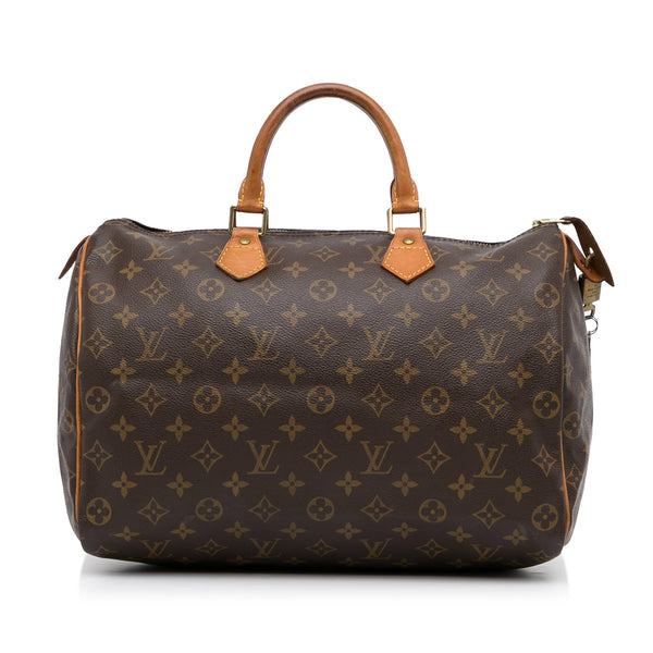 Louis Vuitton SPEEDY 35  Louis vuitton, Louis vuitton handbags, Louis  vuitton speedy 35