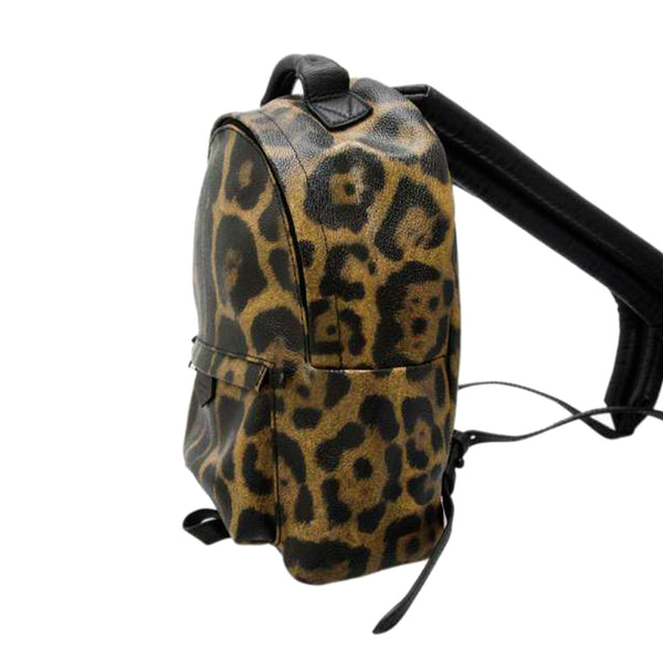 Brown Louis Vuitton Wild Animal Palm Springs PM Backpack