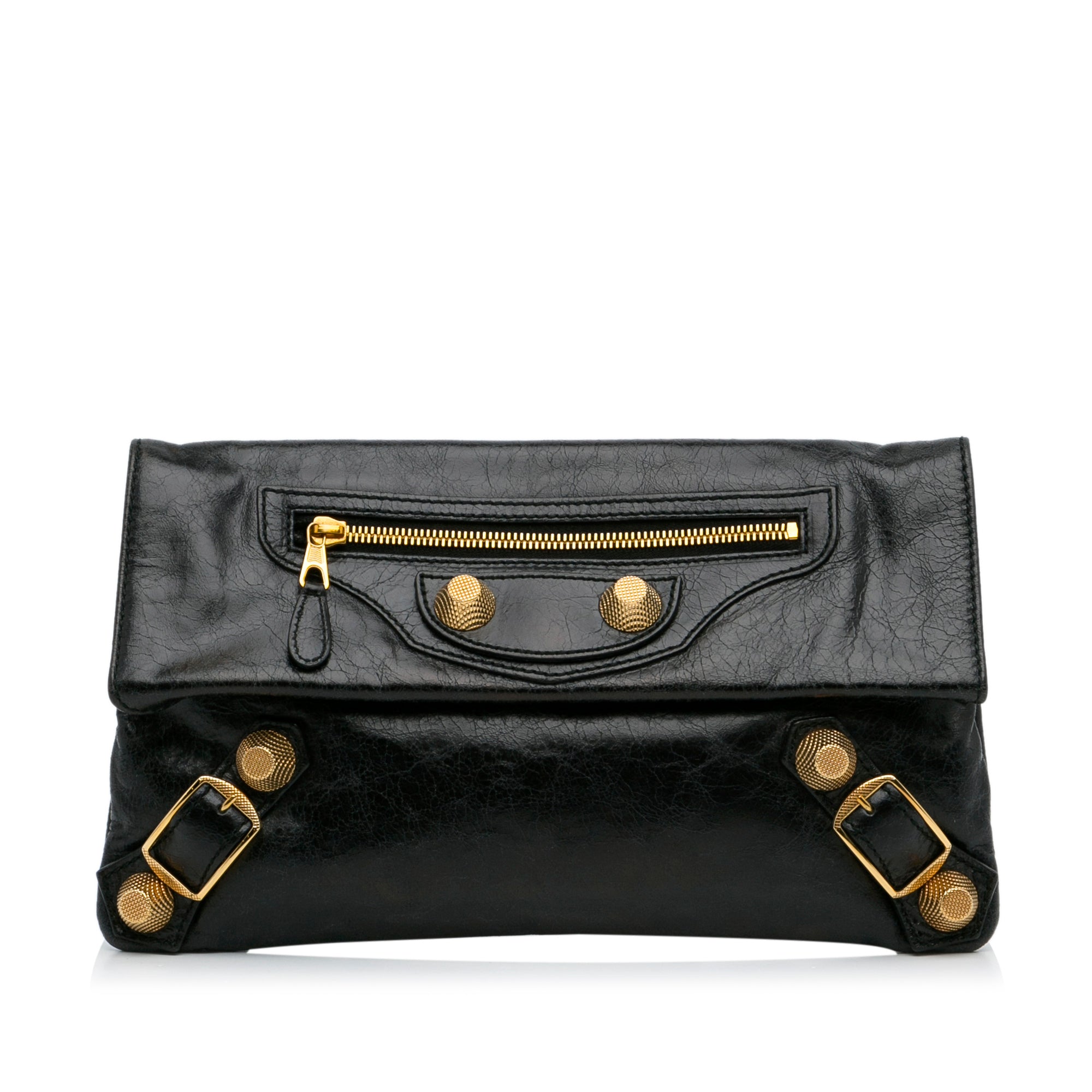 Multi Fendi Royale Print Stamp Patch Runaway Clutch