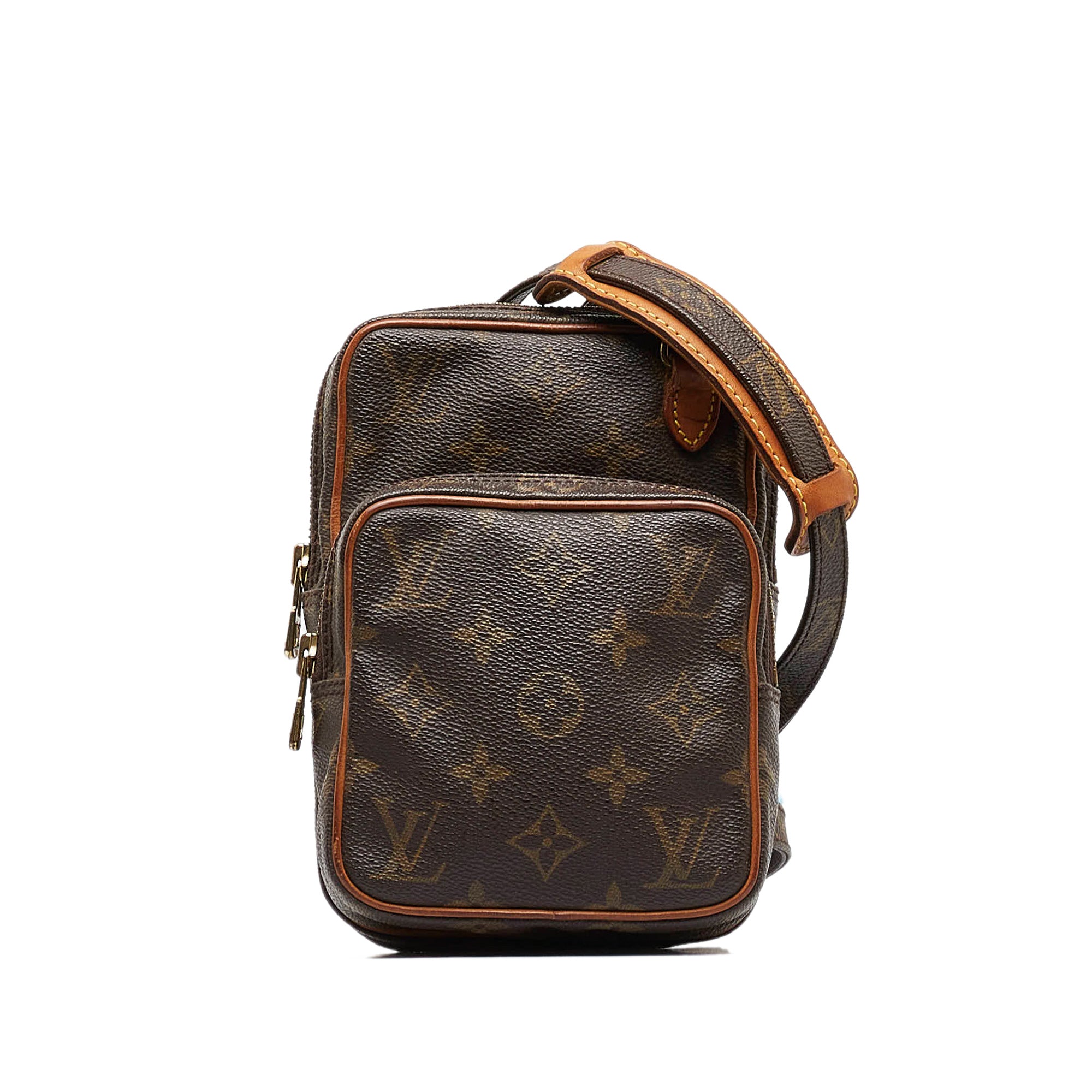 Louis Vuitton, Bags, Louis Vuitton Brown Mono Handbagcrossbody
