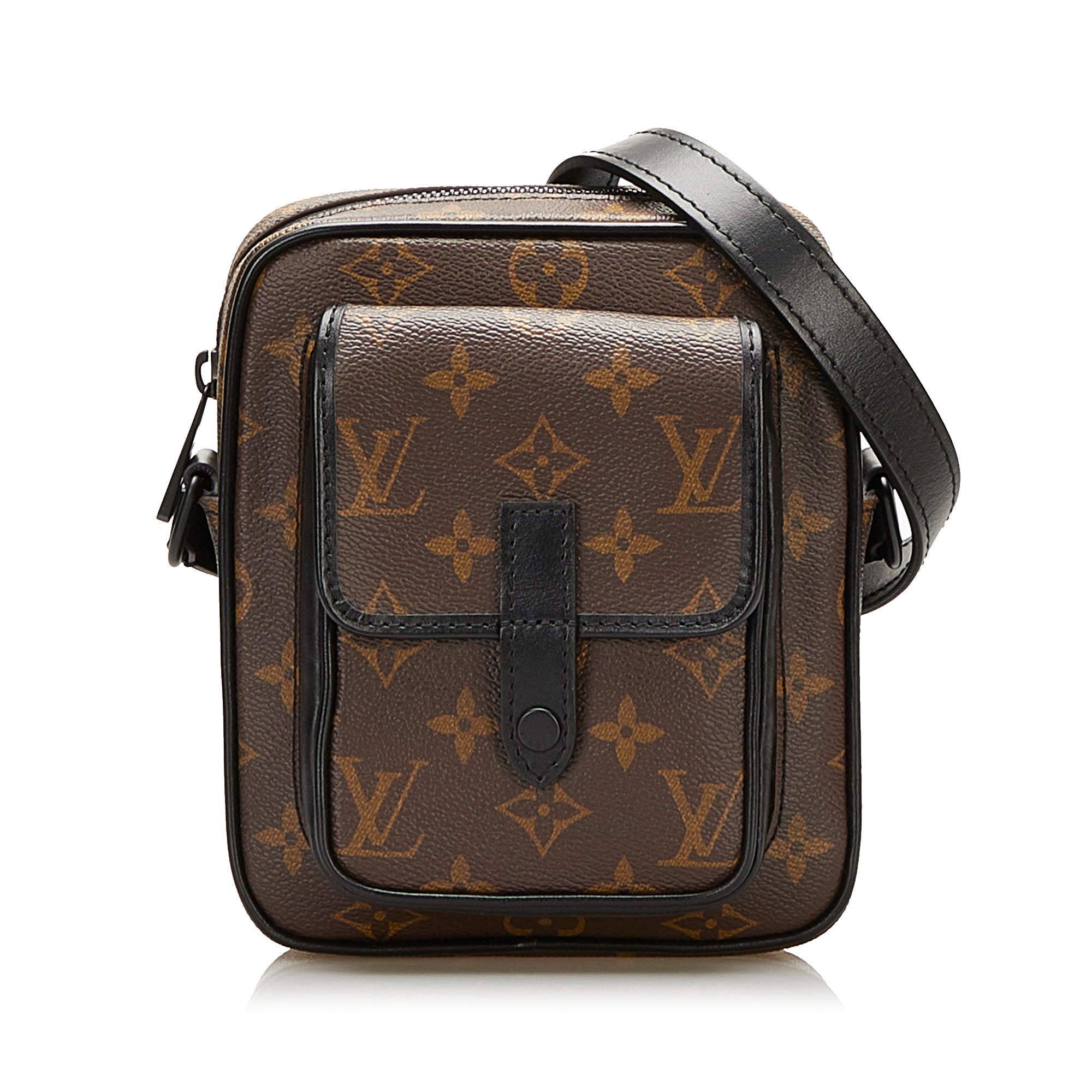 Louis Vuitton Christopher Monogram Wearable Wallet/Mini Messenger