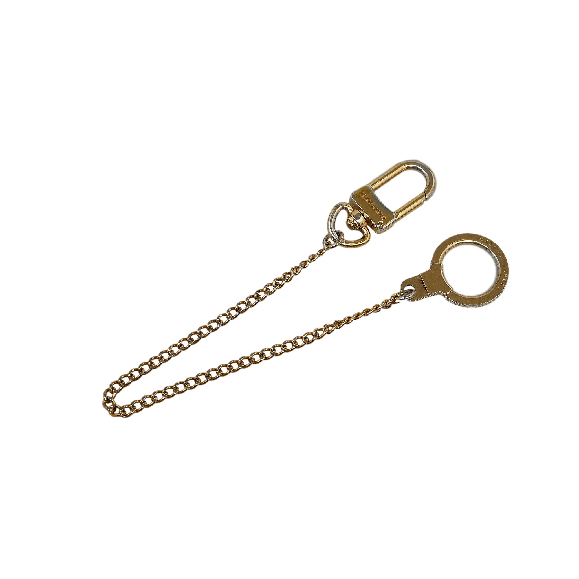 LOUIS VUITTON Goldtone Bolt Key Hold And Bag Extender - The Purse