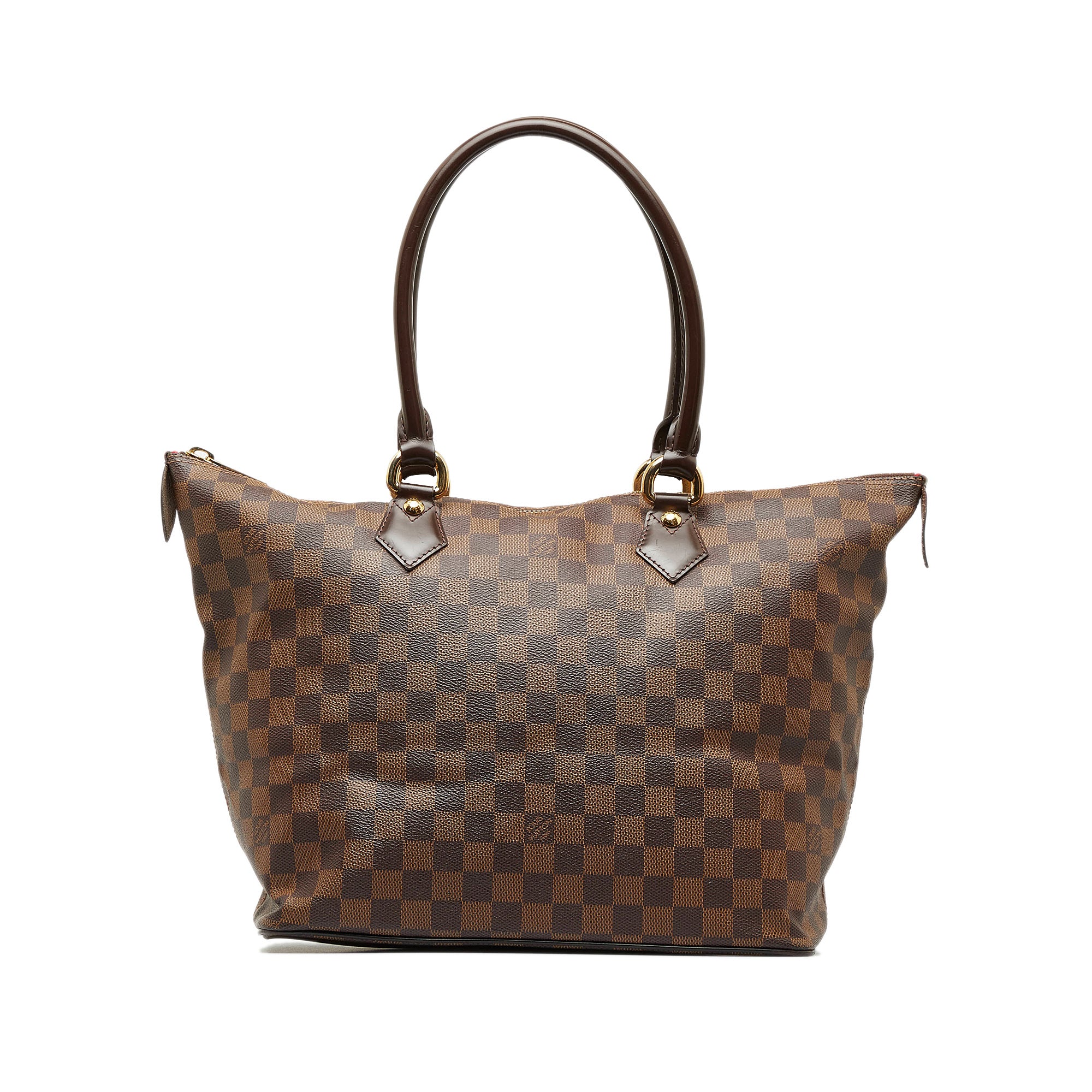 Louis Vuitton - Authenticated Duomo Handbag - Cloth Brown for Women, Very Good Condition