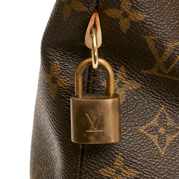 Lockit vertical leather crossbody bag Louis Vuitton White in