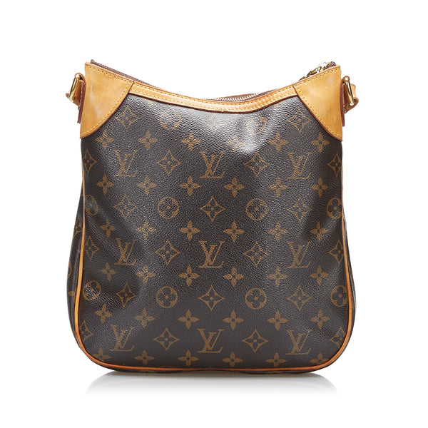 Louis Vuitton Odeon PM Monogram Canvas Shoulder Bag with Luggage
