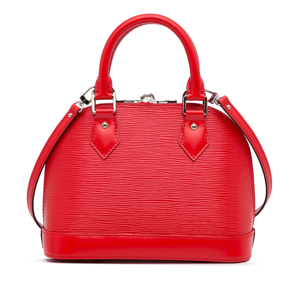 Louis Vuitton Mini Luggage Epi BB Red in Epi Leather with SIlver-tone - US