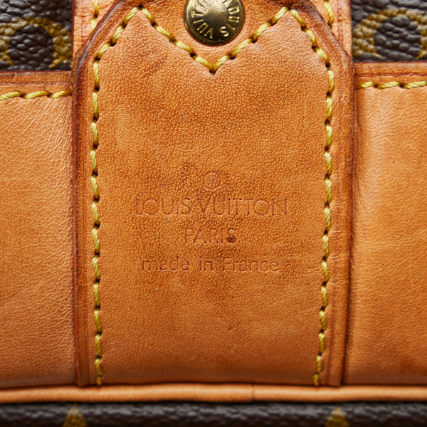 Brown Louis Vuitton Monogram Sac Marin Bandouliere Travel Bag