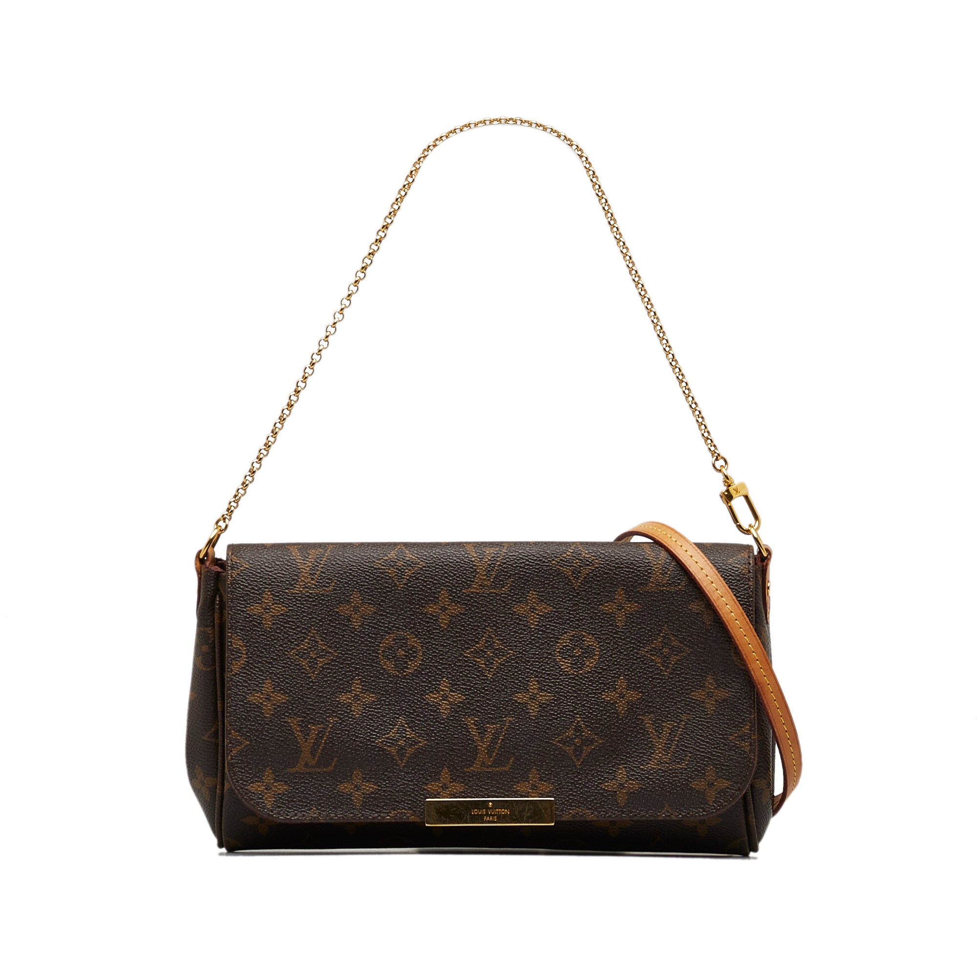 Louis Vuitton - Authenticated Pallas Handbag - Leather Brown for Women, Never Worn