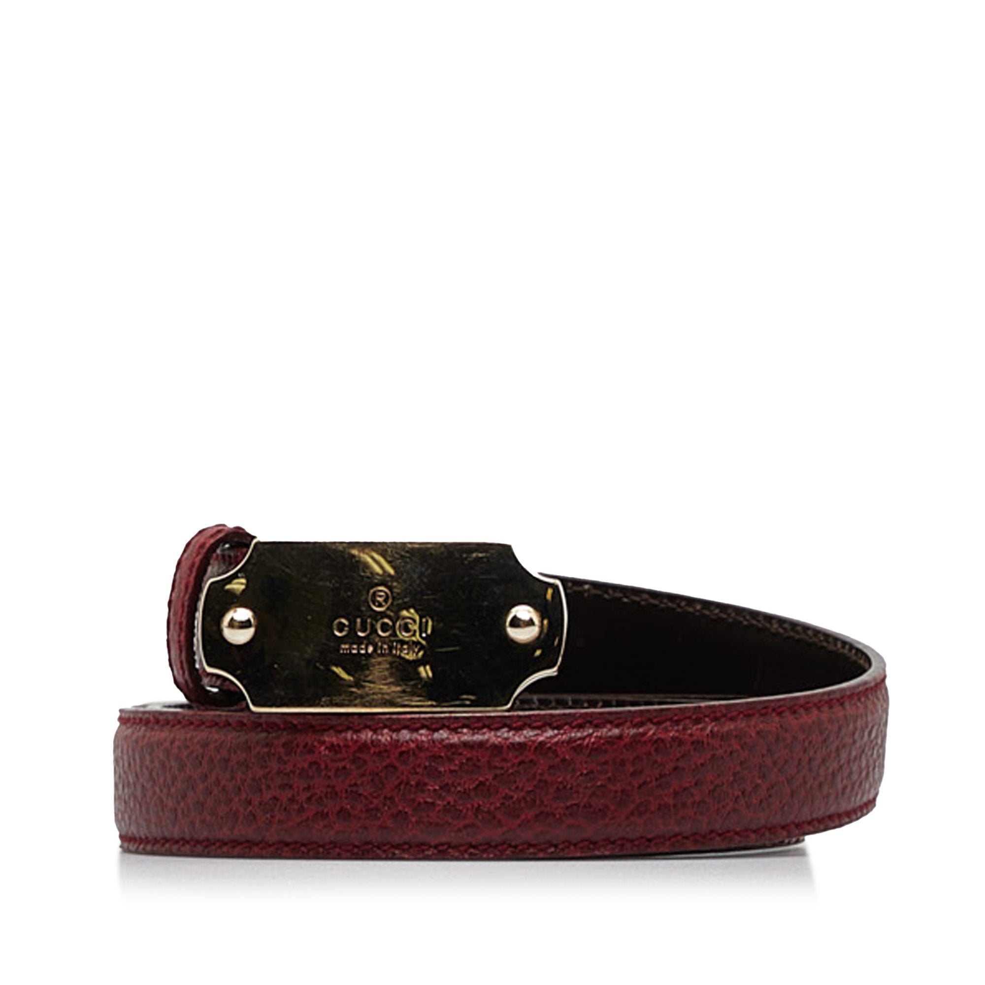 MCM Reversible Belt Change From Black And Red Side