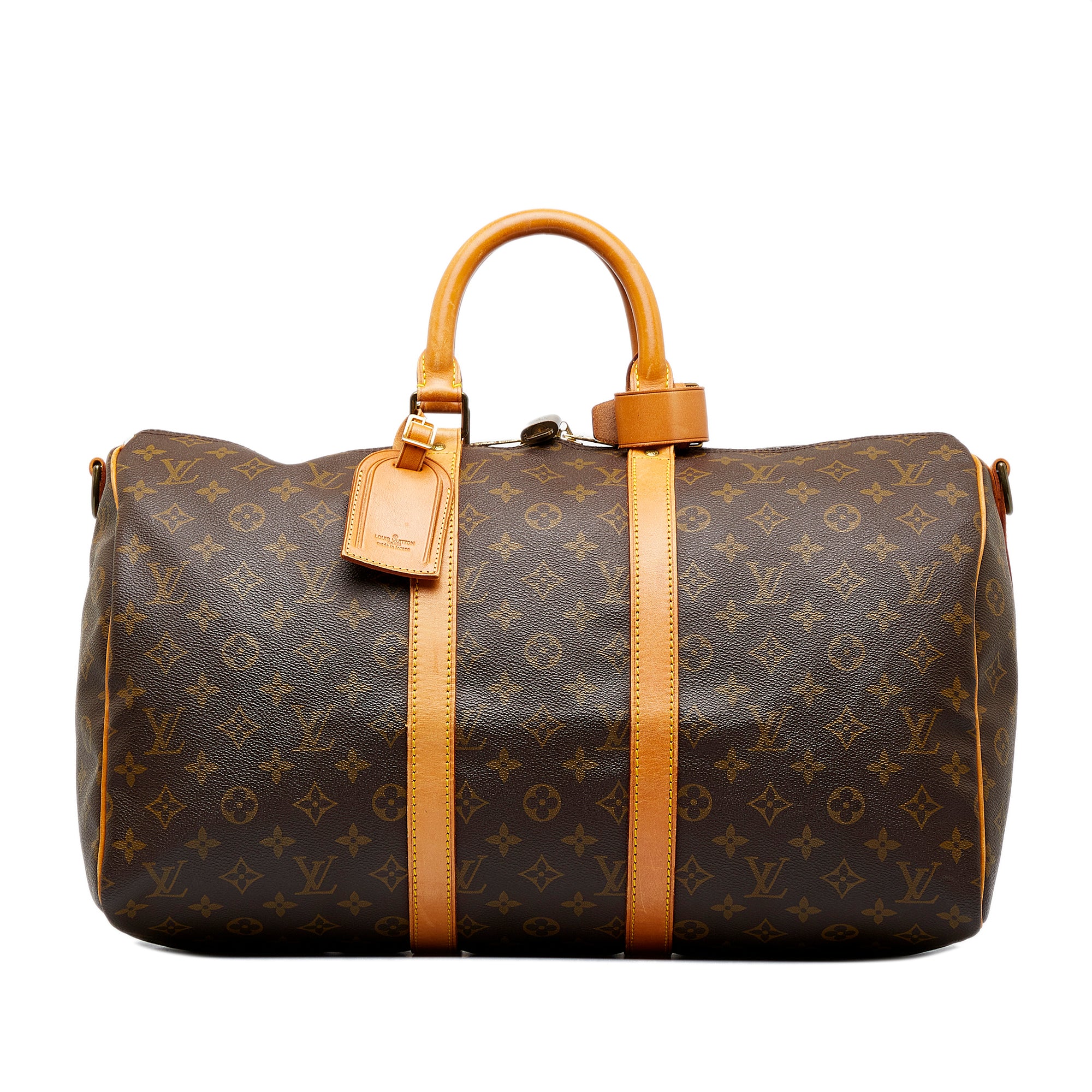 AUTHENTIC, PRE-OWNED] Louis Vuitton Monogram Keepall Bandouliere