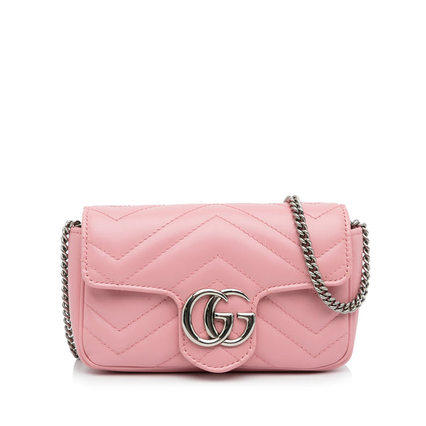 Gucci GG Marmont Matelassé Leather Super Mini Bag