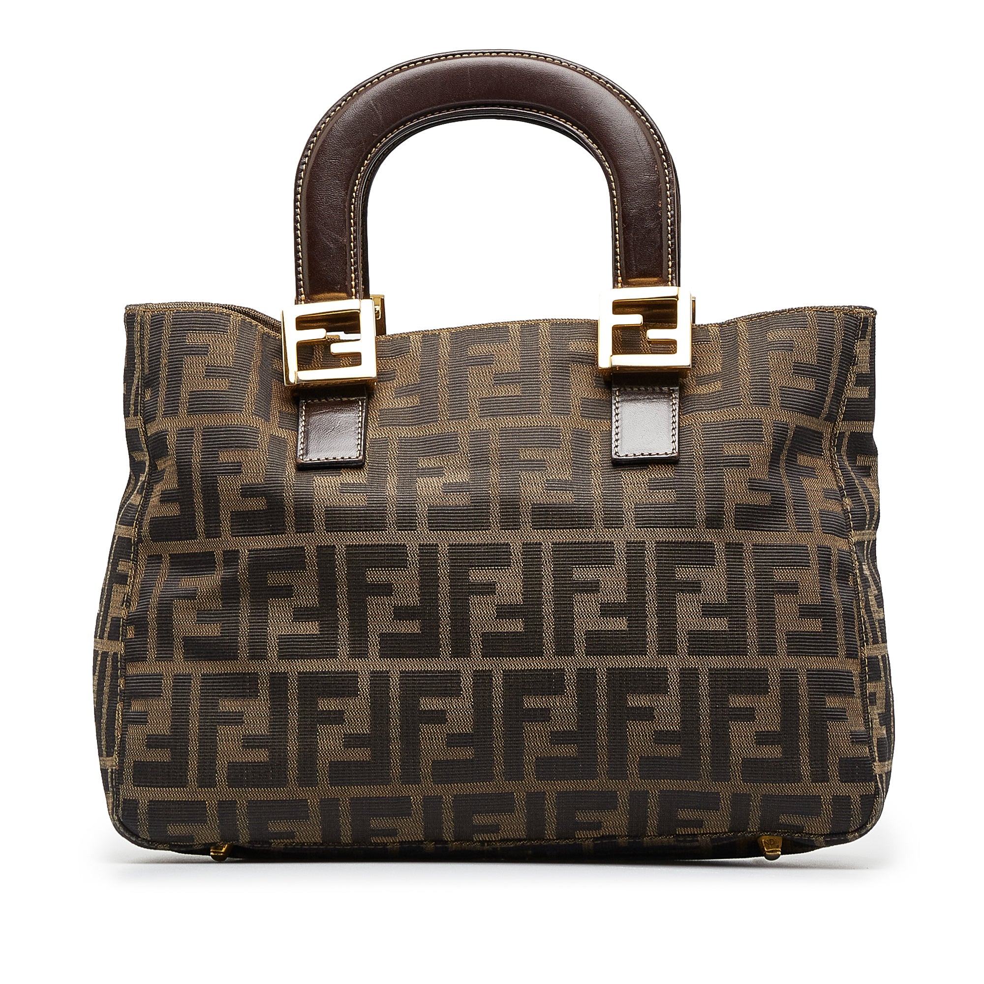 Brown Fendi Zucca Bucket Bag – Designer Revival