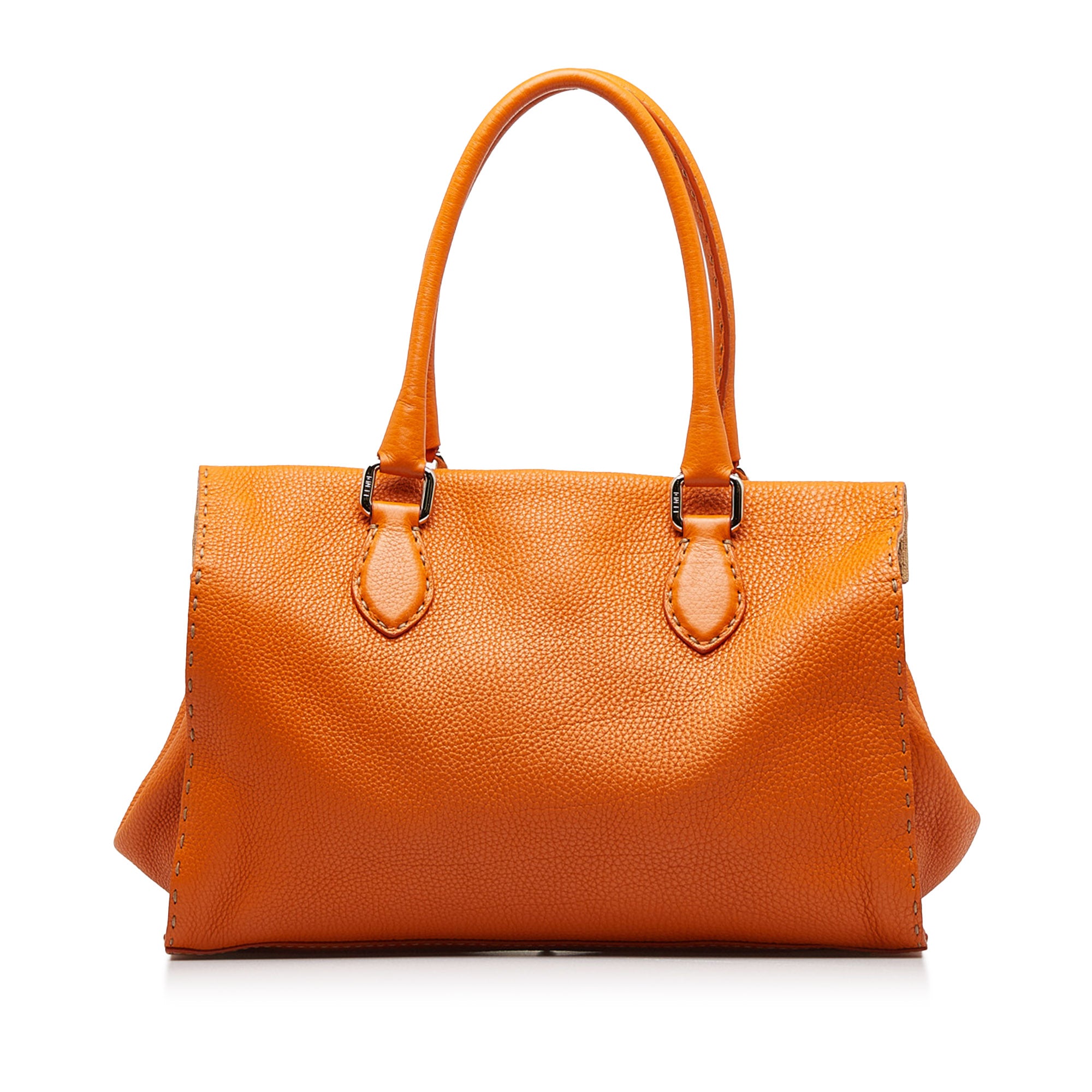 FENDI Selleria Firenze Bag in Orange