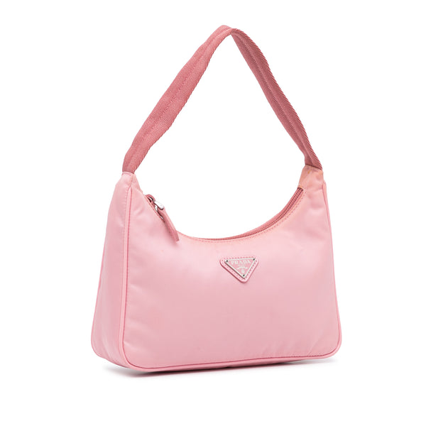 Prada Re-edition 2000 Nylon Mini Bag in Pink