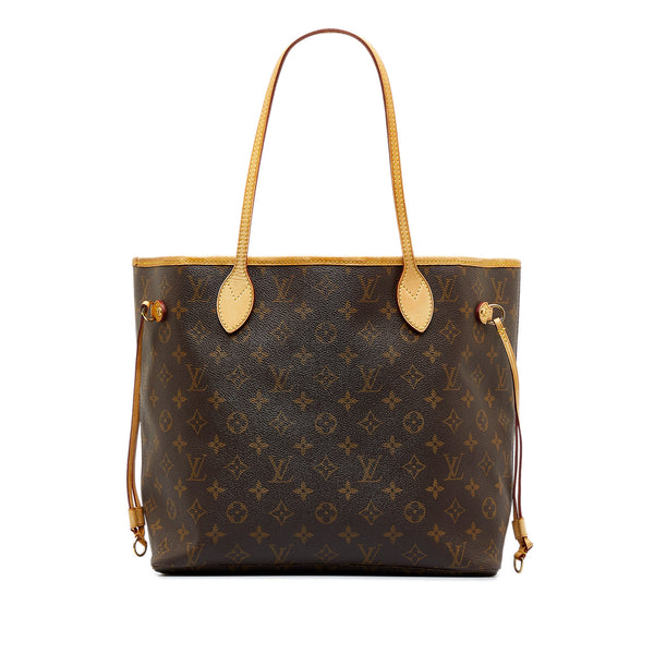 Louis Vuitton Neverfull MM Mon Monogram Canvas Tote Bag