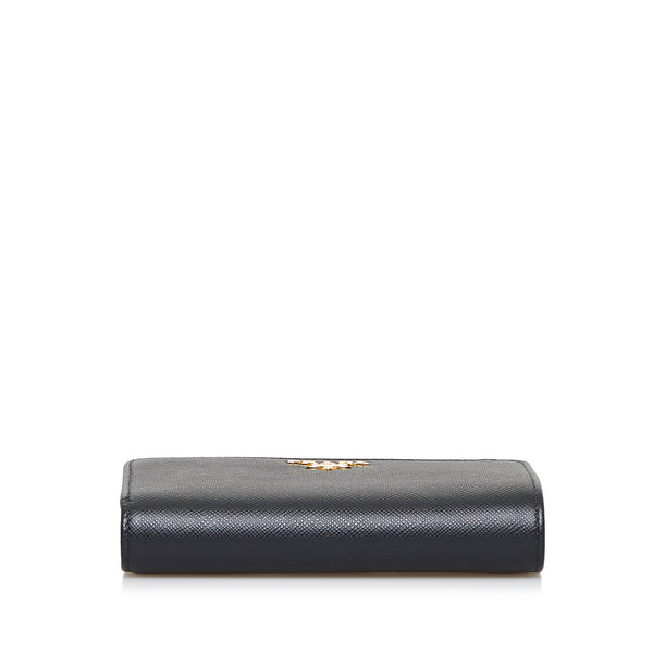 Prada Large Saffiano Leather Wallet