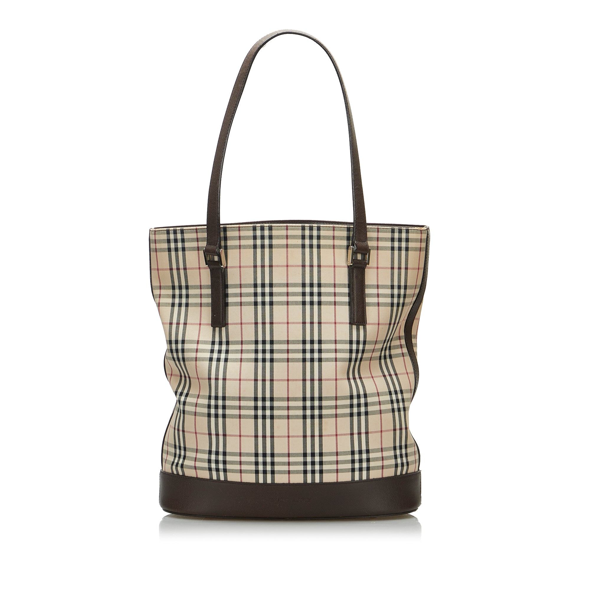 Burberry House Check Canvas Tote Bag