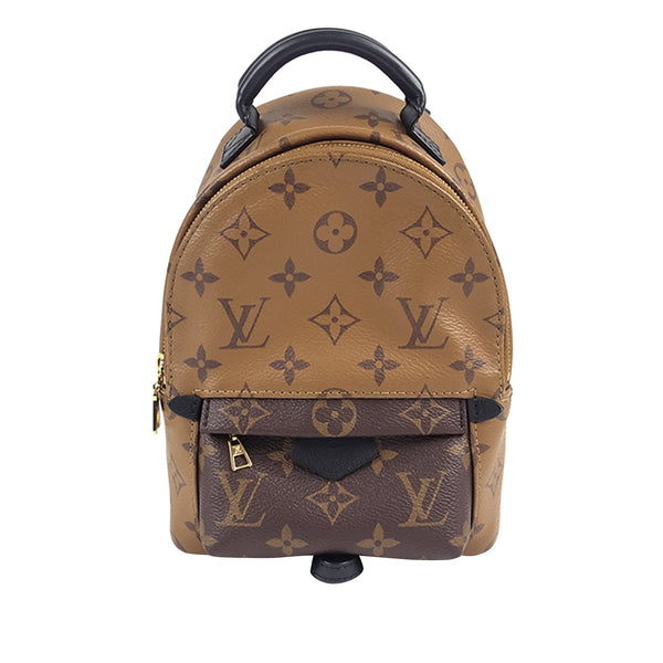 Louis Vuitton Monogram Palm Springs PM Backpack Leather ref.326312