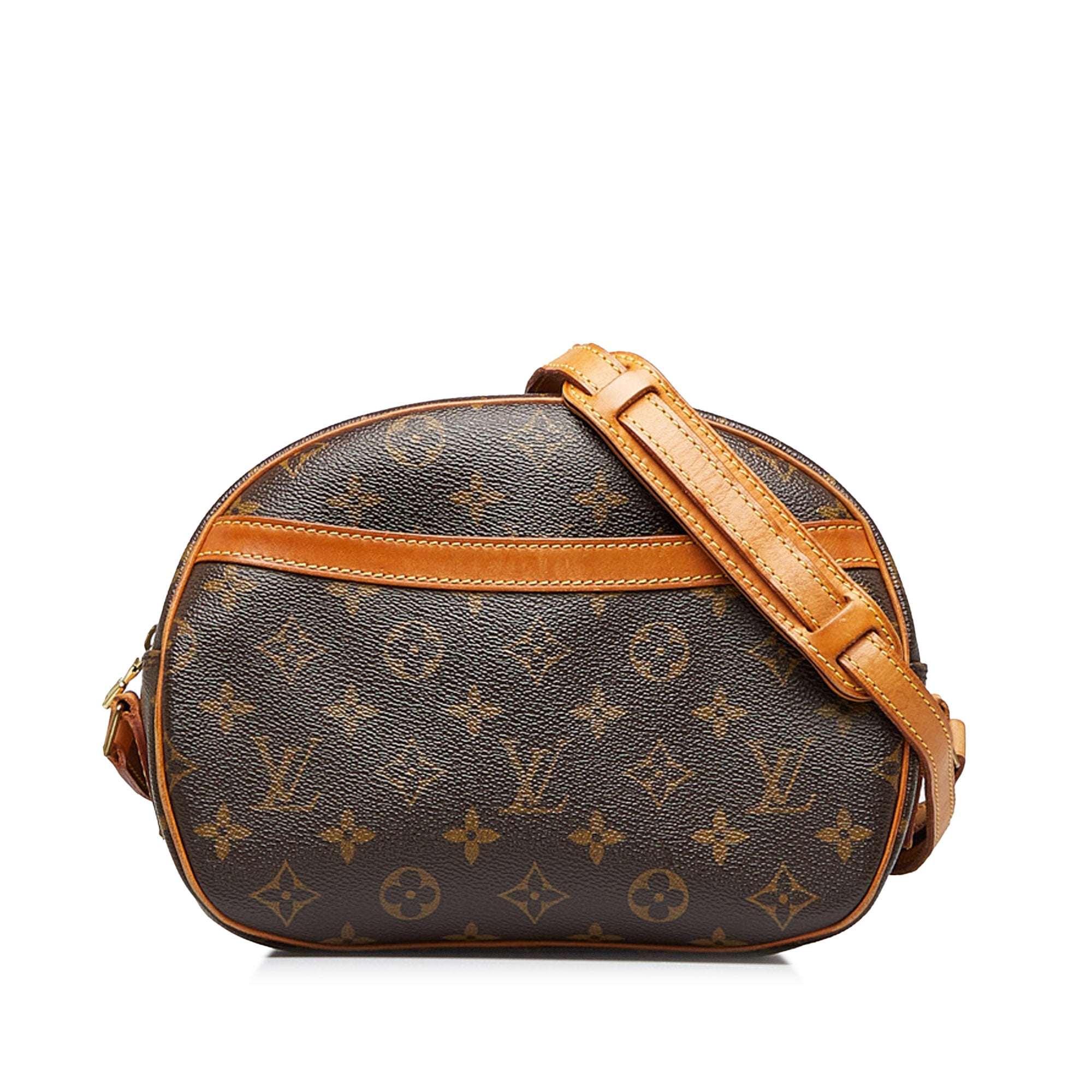 Louis Vuitton Blois Handbag Monogram Canvas Brown 2228916