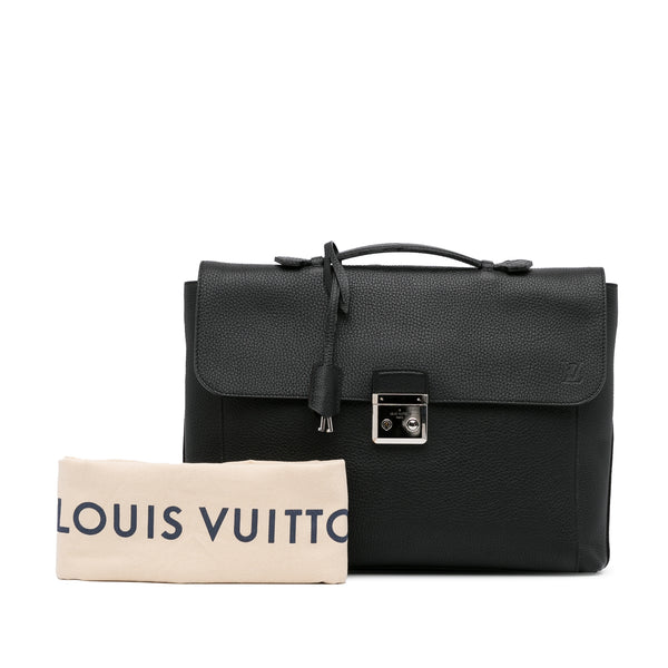 Black Louis Vuitton Monogram Eclipse Explorer Business Bag, AmaflightschoolShops Revival