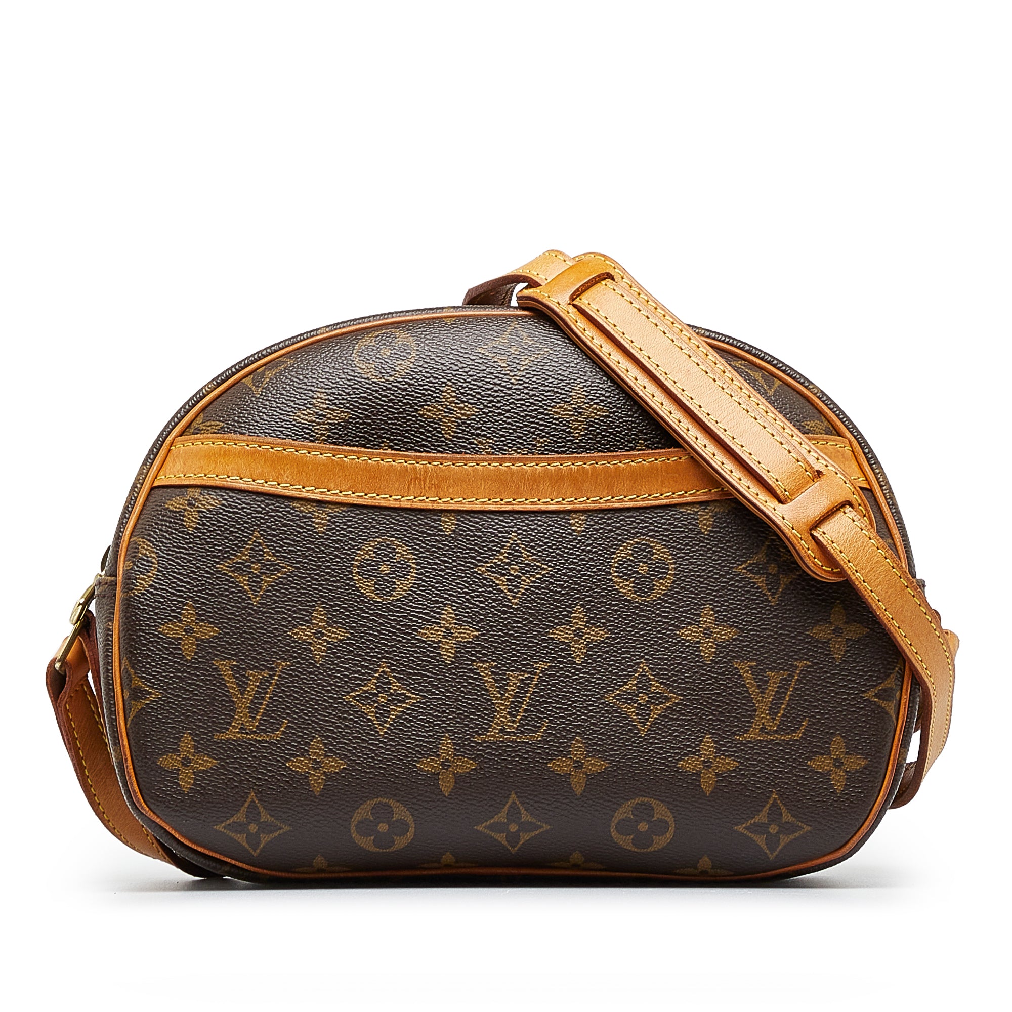 Blois leather handbag Louis Vuitton Brown in Leather - 37624968