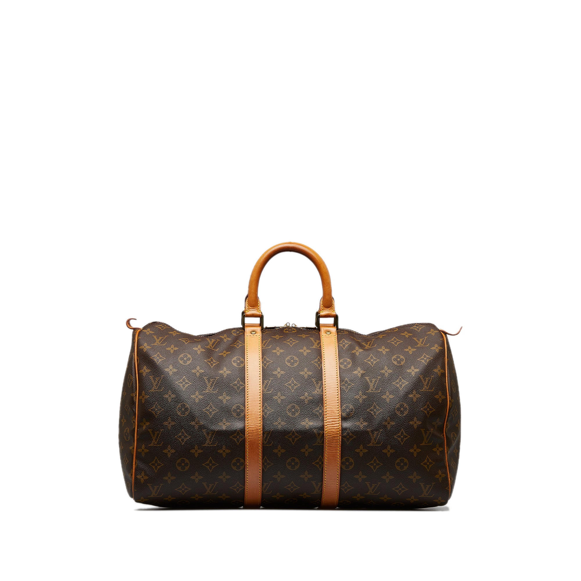 Brown Louis Vuitton Monogram Keepall 45 Travel Bag – Designer Revival