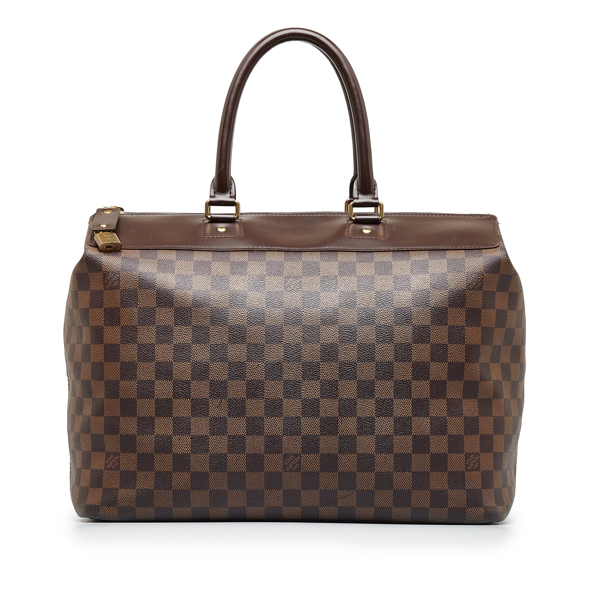 Auth Louis Vuitton Damier Greenwich PM Hand Bag Travel bag