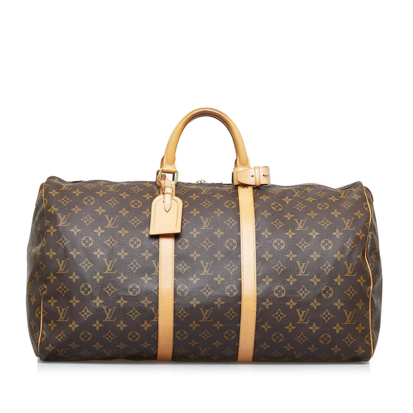 Louis Vuitton Keepall Monogram 45 Black Multicolor - US