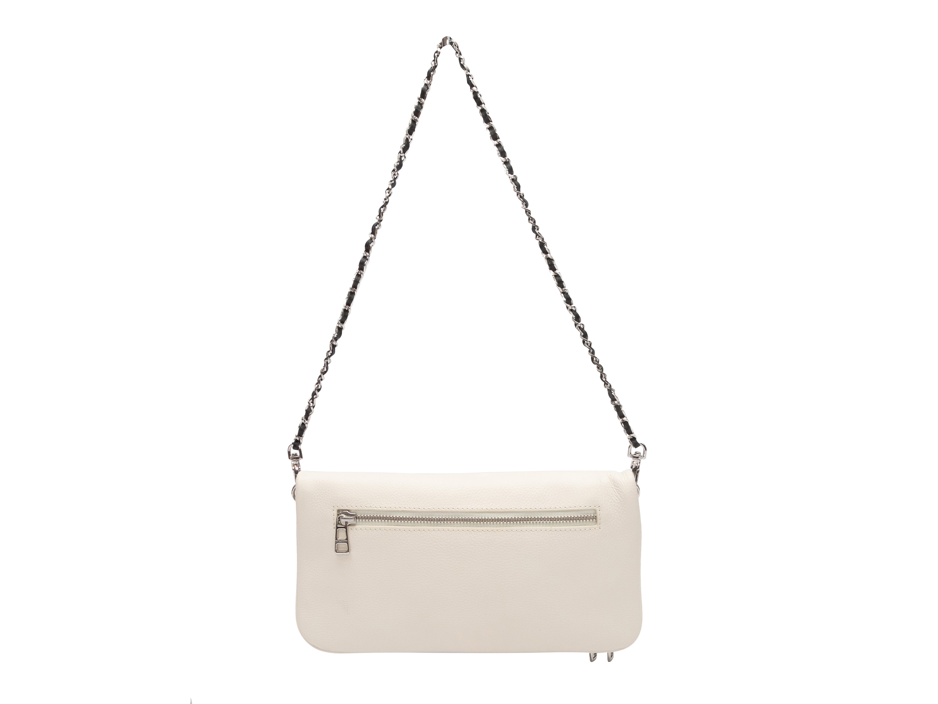 White & Silver Zadig & Voltaire Jordi Edition Shoulder Bag – Designer  Revival