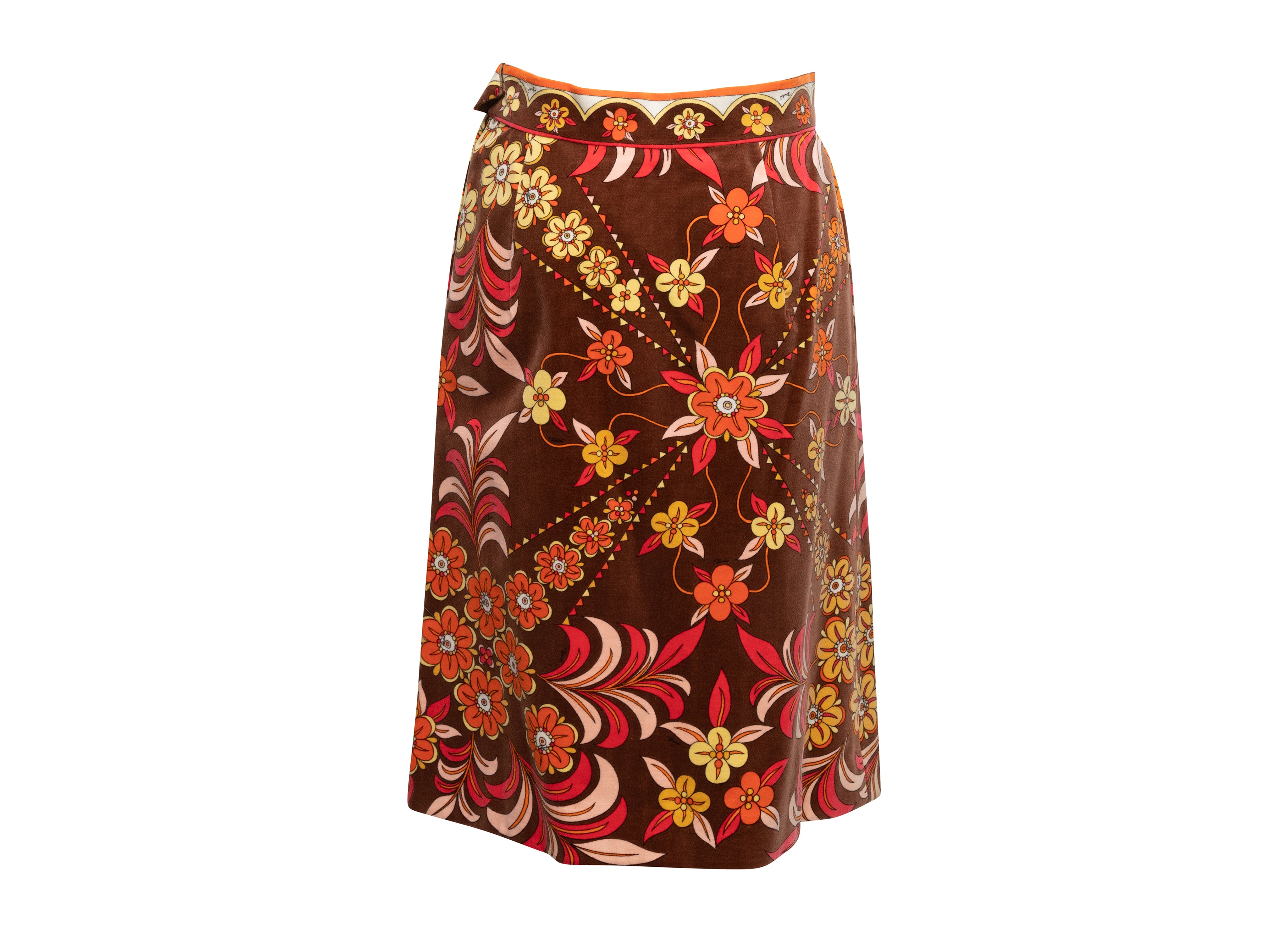 1960s Emilio Pucci Printed Skirt