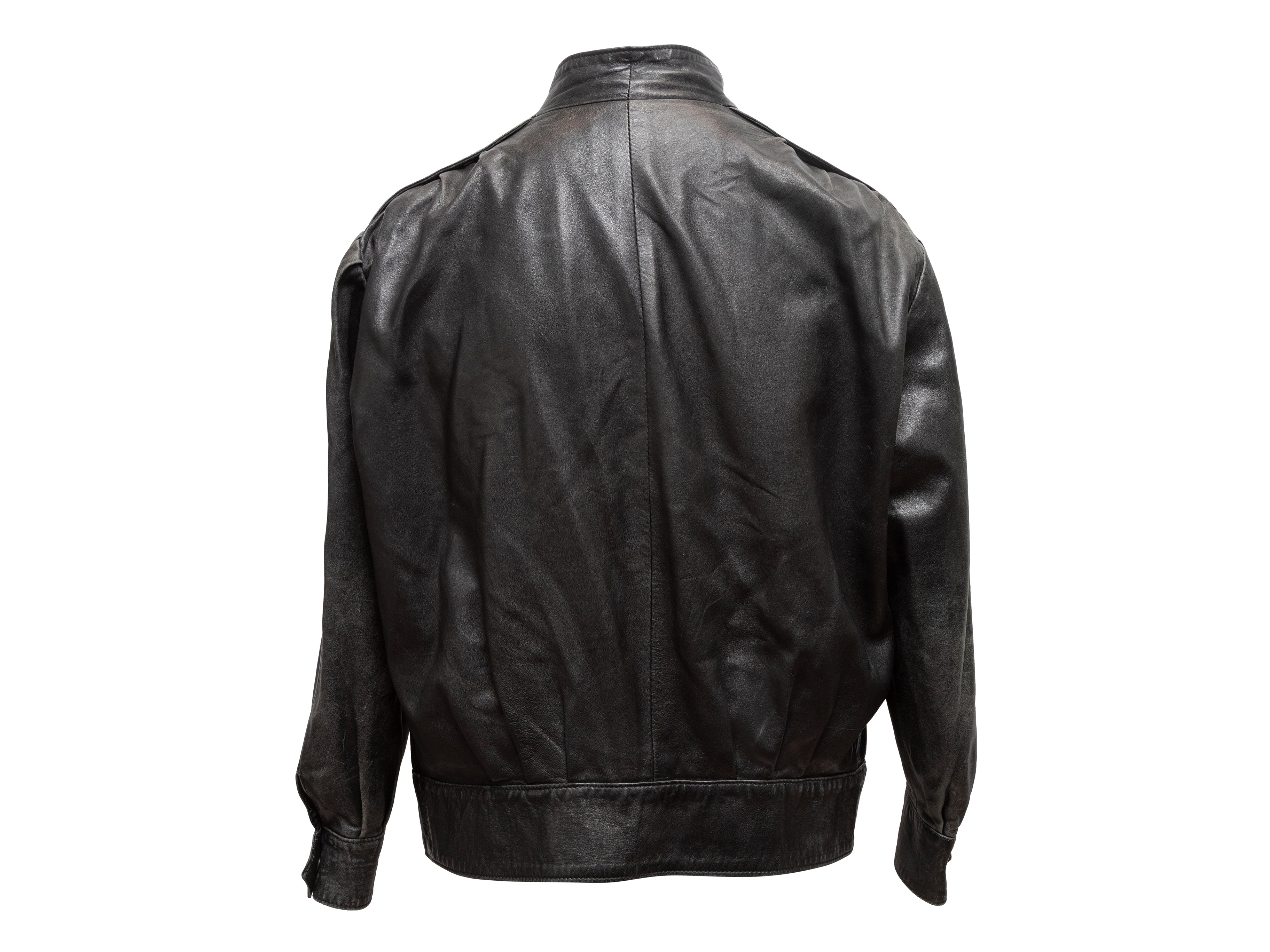 Jean Paul Gaultier 90s Jpg Leather Moto Jacket