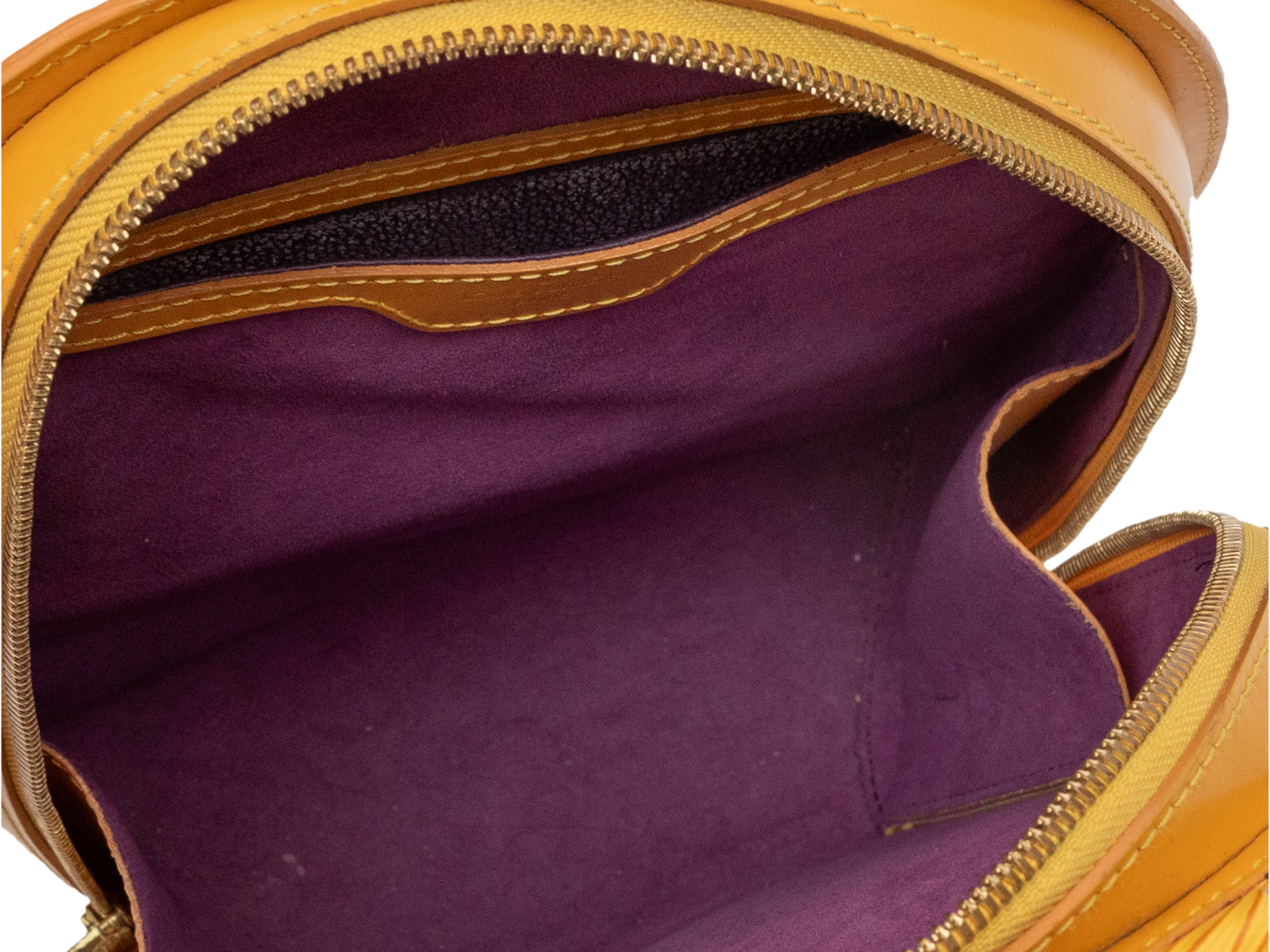 Louis Vuitton Gobelin’s Backpack Rucksack Tassil Yellow Epi Leather
